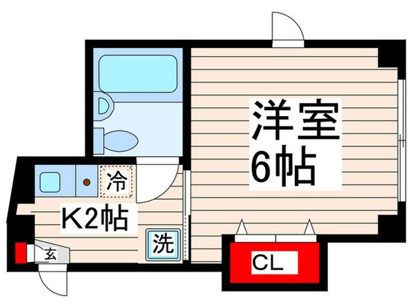 アイムタウン南葛西の物件間取画像